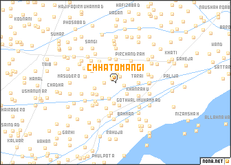 map of Chhato Mangi