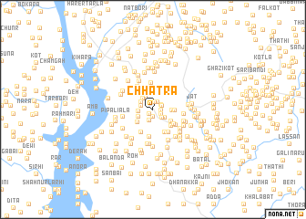 map of Chhatra