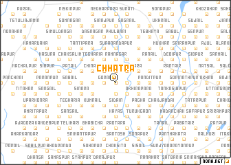 map of Chhātra