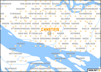 map of Chhatris