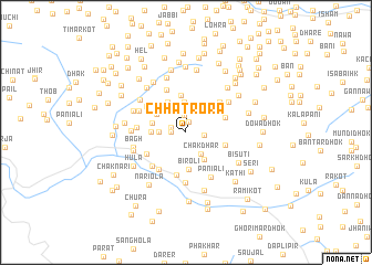 map of Chhatrora