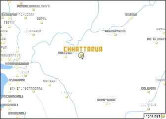 map of Chhattarua