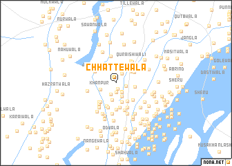 map of Chhattewāla