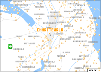 map of Chhattewāla