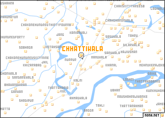 map of Chhattīwāla