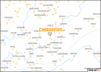 map of Chhawariān