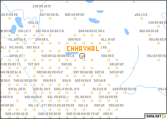 map of Chhayhāl