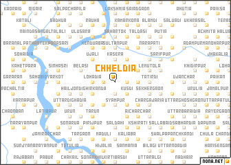 map of Chheldia