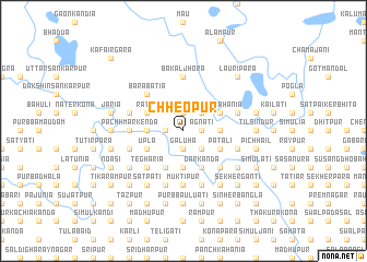 map of Chheopur