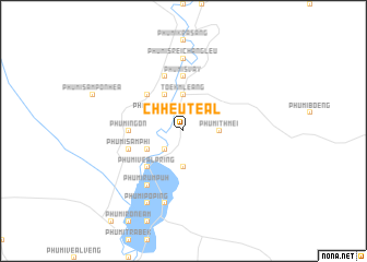 map of Chheutéal