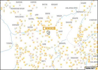 map of Chhika