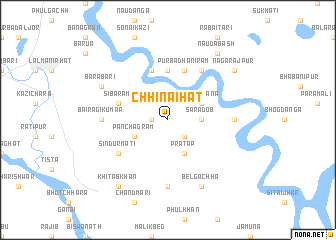 map of Chhināihāt