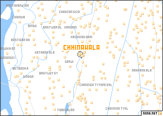 map of Chhīnawāla
