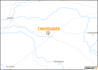 map of Chhindwāra