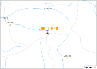 map of Chhintāpū
