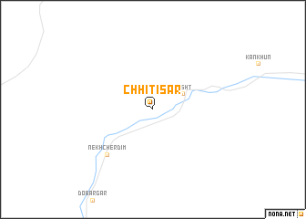 map of Chhitisar