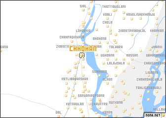 map of Chhohan