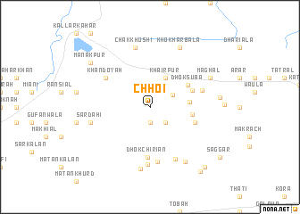 map of Chhoi