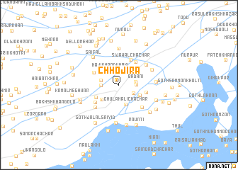 map of Chhojira