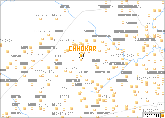 map of Chhokar