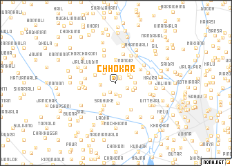 map of Chhokar