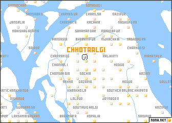 map of Chhota Algi
