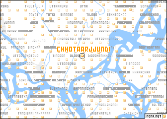 map of Chhota Arjjundi