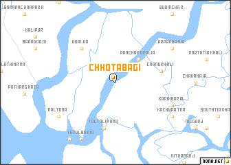 map of Chhota Bāgi