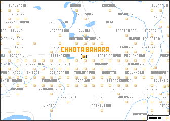 map of Chhota Bāhāra