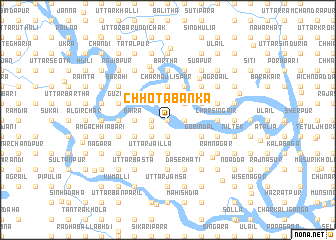 map of Chhota Bānka