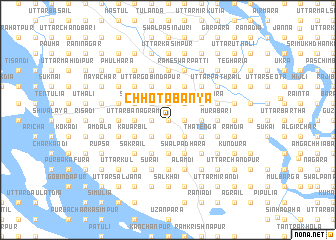 map of Chhota Banya