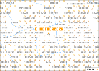 map of Chhota Bārera
