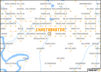map of Chhota Bhatra