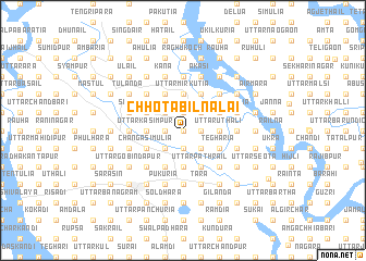 map of Chhota Bil Nālai