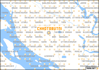 map of Chhota Butni