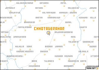 map of Chhota Derāhār