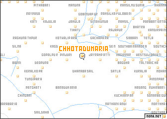 map of Chhota Dumarīa