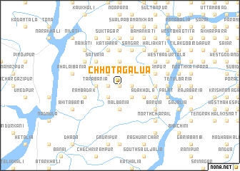 map of Chhota Gālua