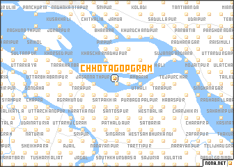 map of Chhota Gopgrām