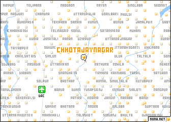 map of Chhota Jaynagar