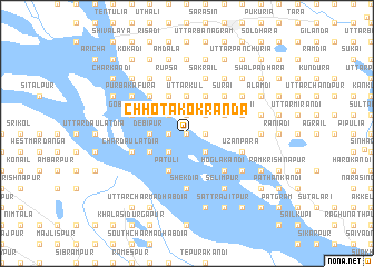 map of Chhota Kokranda