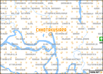 map of Chhota Kusiāra