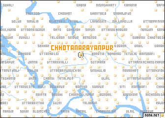 map of Chhota Nārāyanpur