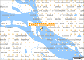 map of Chhota Narjana