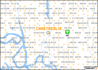 map of Chhota Oālia