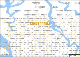 map of Chhota Pauli