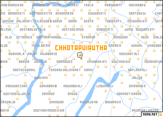 map of Chhota Puiāutha