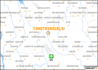 map of Chhota Sangalsi