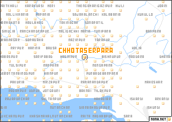 map of Chhota Serpāra