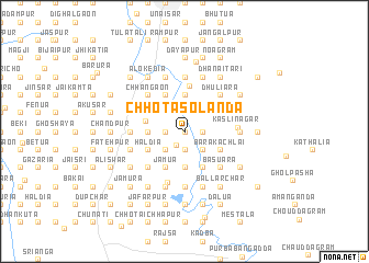 map of Chhota Solanda